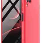 Nugarėlės dėklai Evelatus Huawei P40 Lite Soft Touch Silicone Red