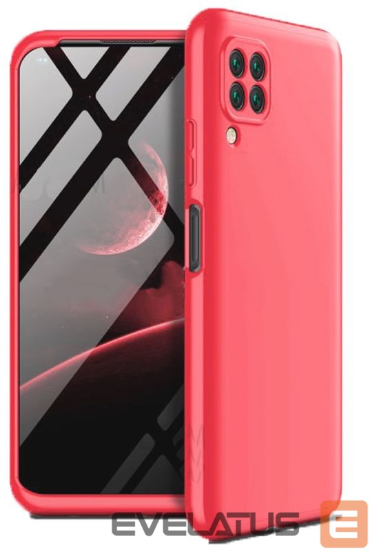 Nugarėlės dėklai Evelatus Huawei P40 Lite Soft Touch Silicone Red