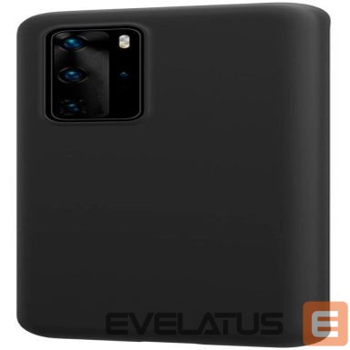 Nugarėlės dėklai Evelatus Huawei P40 Pro Nano Silicone Case Soft Touch TPU Black