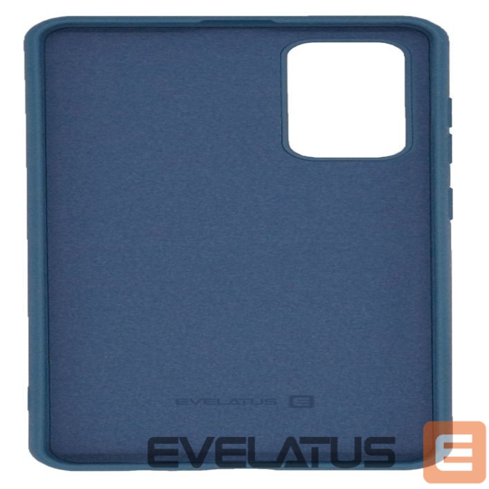 Nugarėlės dėklai Evelatus Huawei P40 Soft Touch Silicone Blue