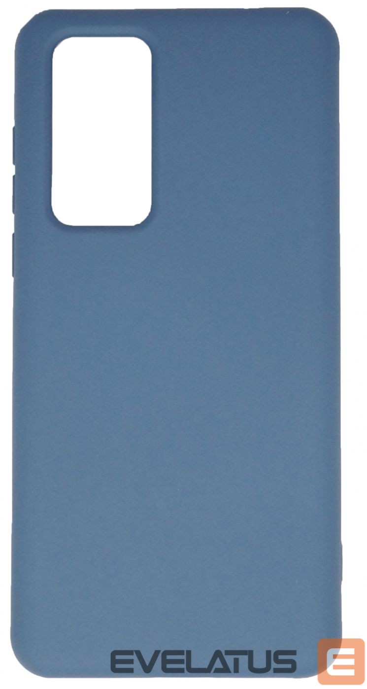 Nugarėlės dėklai Evelatus Huawei P40 Soft Touch Silicone Blue