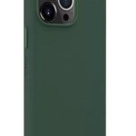 Nugarėlės dėklai Evelatus Apple iPhone 13 Pro Premium Magsafe Soft Touch Silicone Case Dark Green