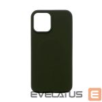 Nugarėlės dėklai Evelatus Apple iPhone 14 Plus Premium Magsafe Soft Touch Silicone Case Dark Green
