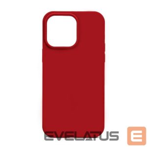 Nugarėlės dėklai Evelatus Apple iPhone 14 Pro Max Premium Magsafe Soft Touch Silicone Case Dark Red
