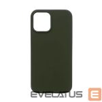 Nugarėlės dėklai Evelatus Apple iPhone 14 Pro Max Premium Magsafe Soft Touch Silicone Case Dark Green