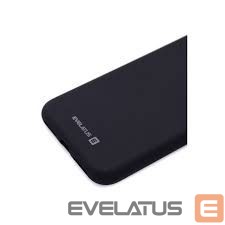 Nugarėlės dėklai Evelatus Samsung Galaxy A04E / A04 Nano Silicone Case Soft Touch TPU Black