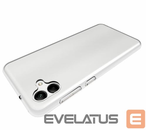 Nugarėlės dėklai Evelatus Samsung Galaxy A04E / A04 Clear Silicone Case 1.5mm TPU Transparent