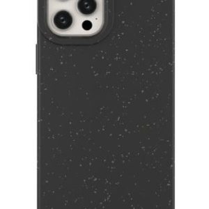 Nugarėlės dėklai Eco Apple iPhone 12 Pro Max Silicone Cover Phone Shell Case Black