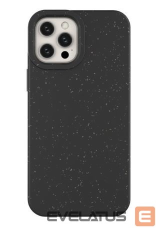 Nugarėlės dėklai Eco Apple iPhone 12 Pro Max Silicone Cover Phone Shell Case Black