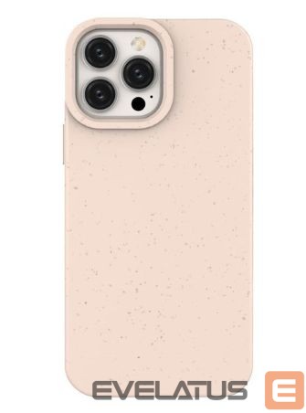 Nugarėlės dėklai Eco Apple iPhone 14 Plus silicone degradable cover Pink