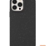 Nugarėlės dėklai Eco Apple iPhone 14 Pro silicone degradable cover Black