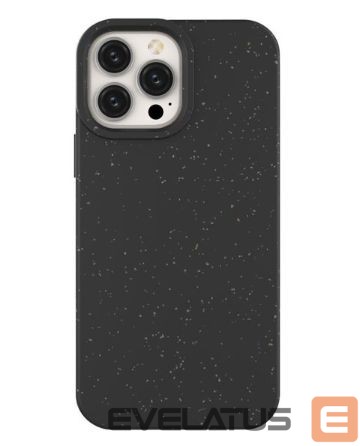 Nugarėlės dėklai Eco Apple iPhone 14 Pro silicone degradable cover Black