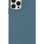 Nugarėlės dėklai Eco Apple iPhone 14 Pro silicone degradable cover Blue