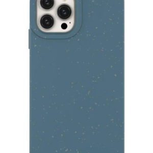 Nugarėlės dėklai Eco Apple iPhone 14 Pro silicone degradable cover Blue