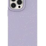 Nugarėlės dėklai Eco Apple iPhone 14 Pro silicone degradable cover Purple