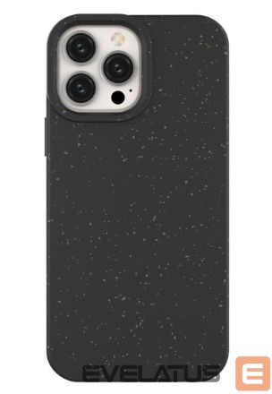Nugarėlės dėklai Eco Apple iPhone 14 Pro Max silicone degradable cover Black