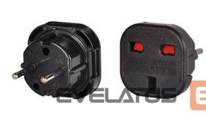 Adapteriai iLike  UK/EU CHARGER ADAPTER Black