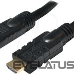Monitoriaus priedas Logilink  CHA0025 HDMI Cable, Active, M/M, 25m, black 