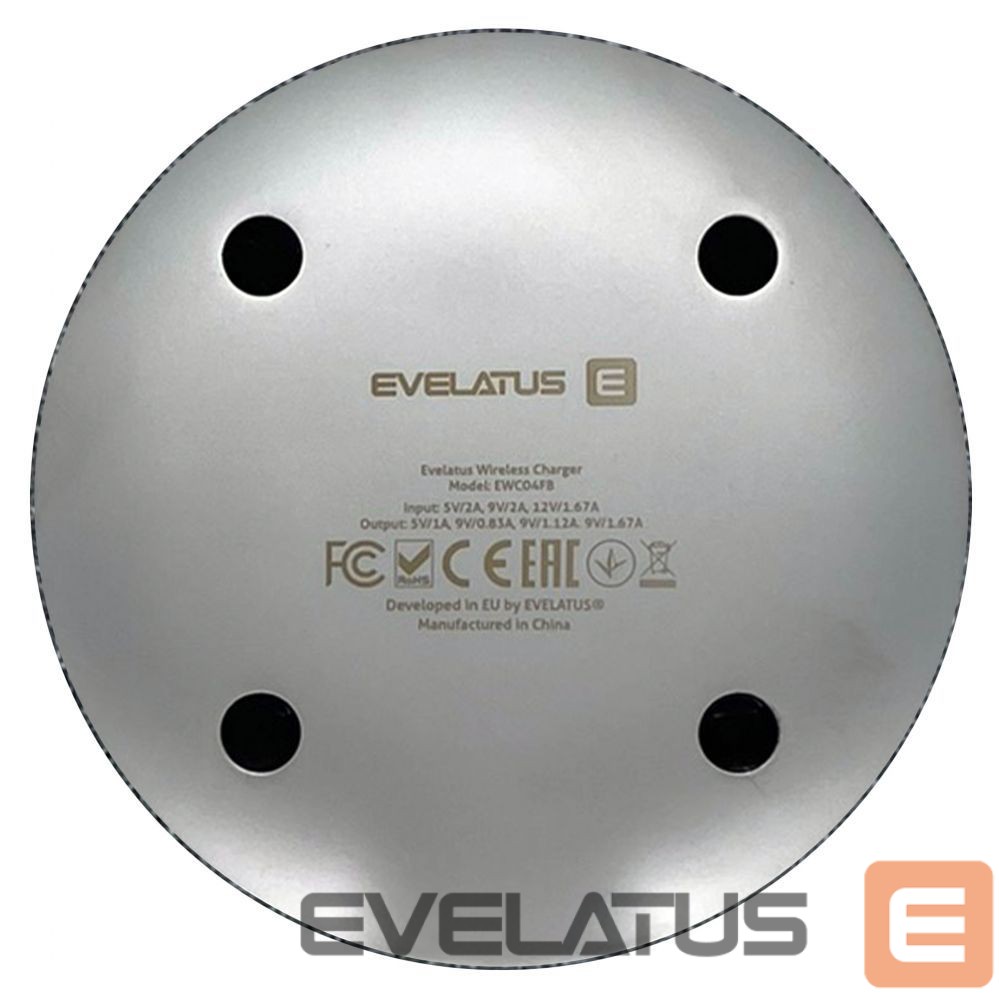 Belaidis įkroviklis Evelatus - Evelatus Wireless Desk charger EWC04 Fabric