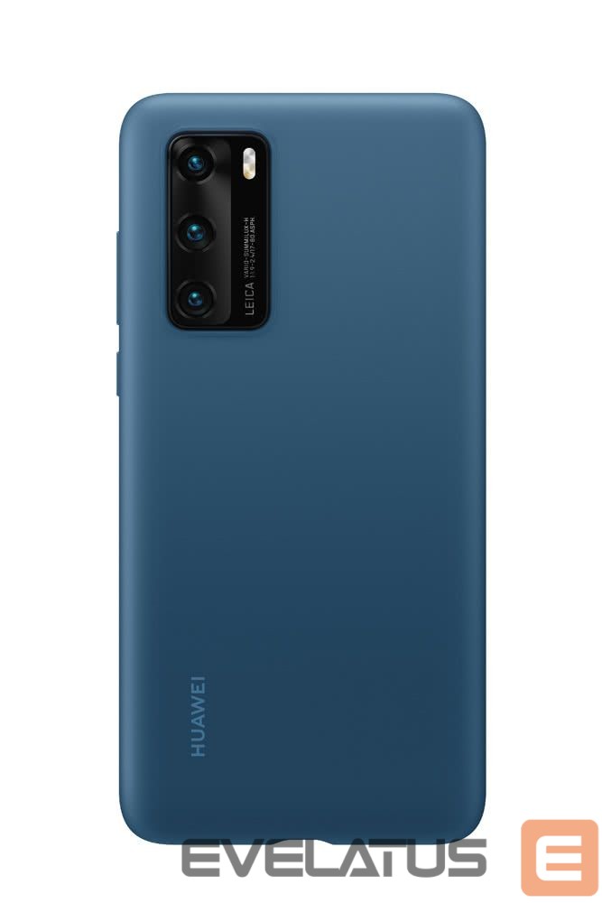 Nugarėlės dėklai Huawei P40 Silicone case Blue