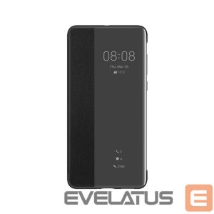 Knygos tipo dėklas dėklai Huawei  P40 Smart View Flip cover Black