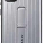 Nugarėlės dėklai Samsung  Galaxy Note 20/Note 20 5G Protective Standing Cover case Silver
