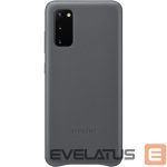 Nugarėlės dėklai Samsung  Galaxy S20 Leather Cover case Gray