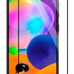 Apsauginiai stiklai iLike Samsung Samsung A31 2.5D Black Frame Full Glue