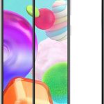 Apsauginiai stiklai iLike Samsung Samsung A41 2.5D Black Frame Full Glue
