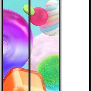 Apsauginiai stiklai iLike Samsung Samsung A41 2.5D Black Frame Full Glue
