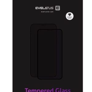 Apsauginiai stiklai Evelatus Apple iPhone 12 Mini 5.4 2.5D Full Cover Japan Glue Glass Anti-Static