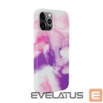 Nugarėlės dėklai Evelatus Apple iPhone 12 Pro Max Premium Silicone case Customized Print Purple