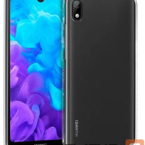 Nugarėlės dėklai Evelatus Huawei Y5 2019 Clear Silicone Case 1.5mm TPU Transparent
