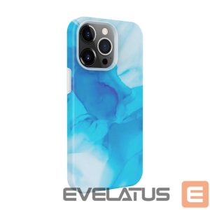 Nugarėlės dėklai Evelatus Apple iPhone 13 Pro Premium Silicone case Customized Print Blue