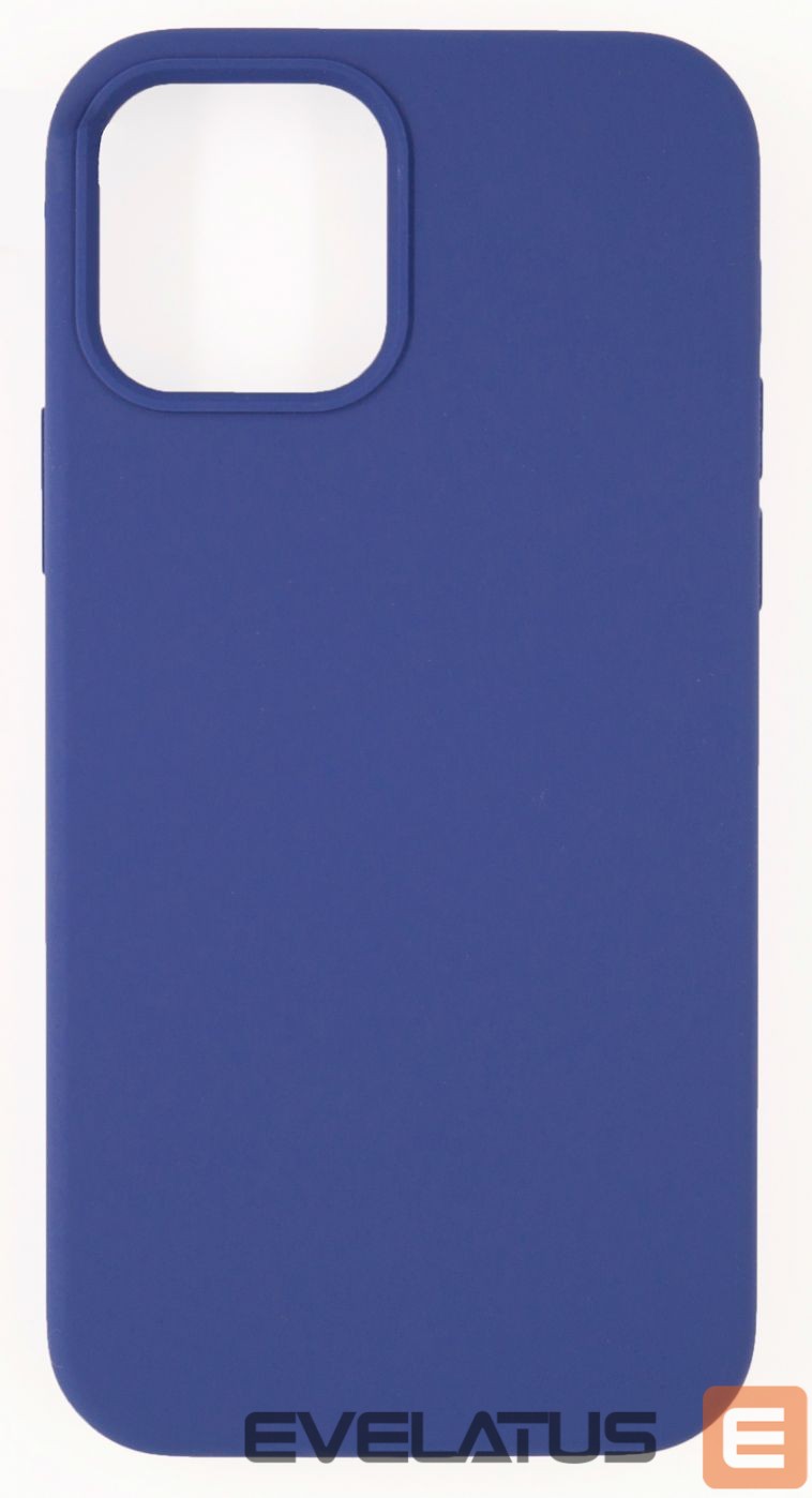Nugarėlės dėklai Evelatus Apple iPhone 12 Pro Max Nano Silicone Case Soft Touch TPU Blue