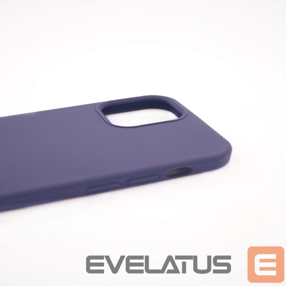 Nugarėlės dėklai Evelatus Apple iPhone 12 Pro Max Nano Silicone Case Soft Touch TPU Blue