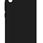 Nugarėlės dėklai Evelatus Xiaomi Redmi 9A / 9AT / 9i Nano Silicone Case Soft Touch TPU Black