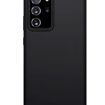 Nugarėlės dėklai Evelatus Samsung Galaxy Note 20 Ultra Nano Silicone Case Soft Touch TPU Black