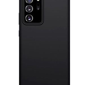 Nugarėlės dėklai Evelatus Samsung Galaxy Note 20 Ultra Nano Silicone Case Soft Touch TPU Black