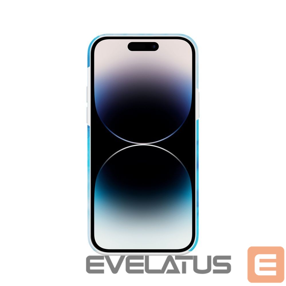 Nugarėlės dėklai Evelatus Apple iPhone 14 Pro Max Silicone case Customized Print Blue
