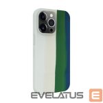 Nugarėlės dėklai Evelatus Apple iPhone 14 Pro Silicone case Multi-Colored Green