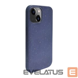 Nugarėlės dėklai iLike Apple iPhone 13 Silicone plastic case Eco Print Design Blue