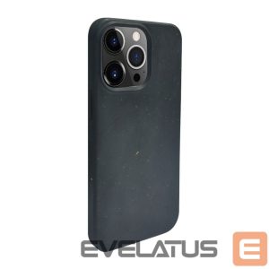 Nugarėlės dėklai iLike Apple iPhone 13 Pro Silicone plastic case Eco Print Design Black