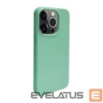 Nugarėlės dėklai iLike Apple iPhone 14 Pro Silicone plastic case Eco Print Design Flower Green