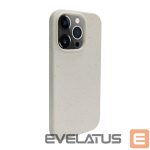 Nugarėlės dėklai iLike Apple iPhone 14 Pro Max Silicone plastic case Eco Print Design White