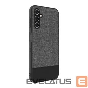 Nugarėlės dėklai iLike Samsung Galaxy A14 5G Plastic Leather Back Cover Gray