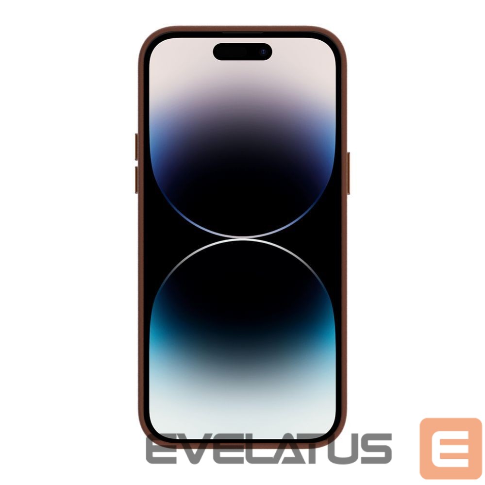 Nugarėlės dėklai Evelatus Apple iPhone 14 Pro Max Genuine Leather case with MagSafe Brown