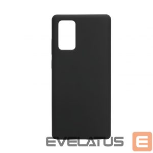 Nugarėlės dėklai Evelatus Samsung Galaxy Note 20 Premium Soft Touch Silicone Case Black