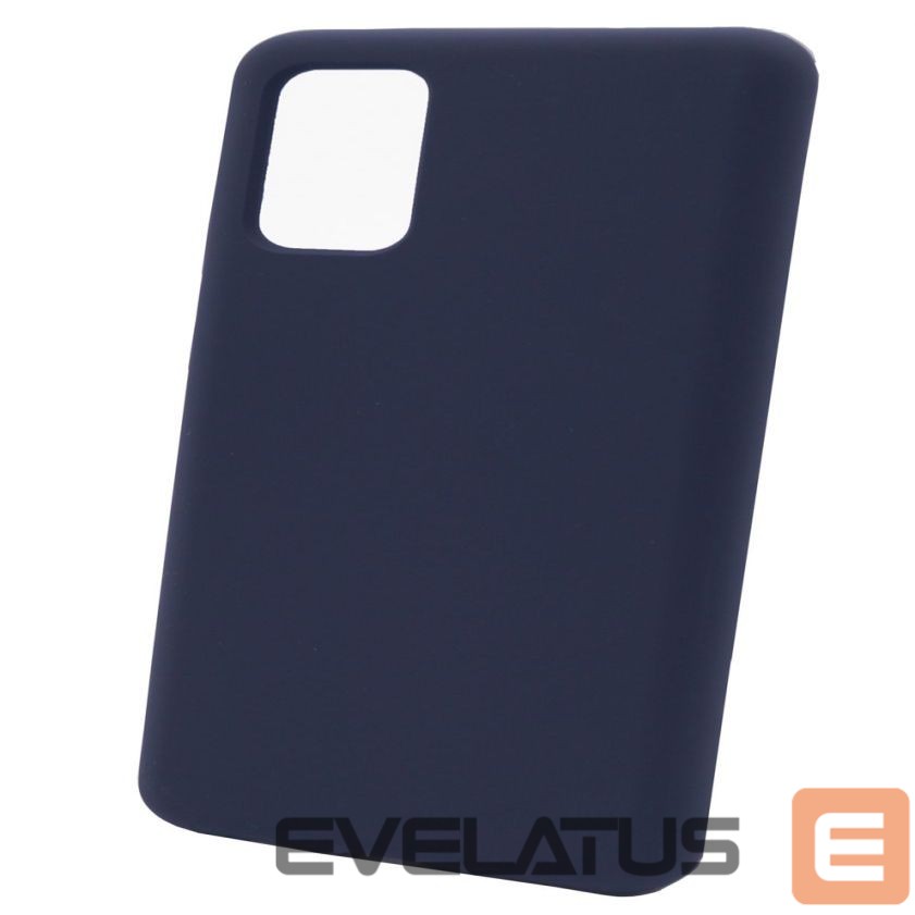 Nugarėlės dėklai Evelatus Samsung Galaxy S20 Plus Premium Soft Touch Silicone Case Midnight Blue