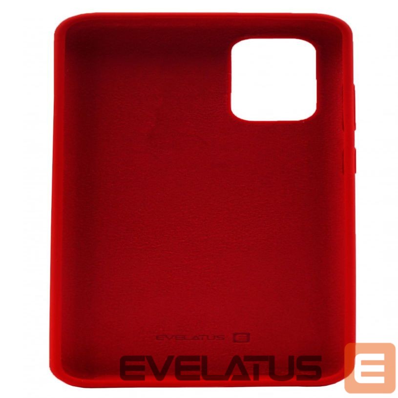 Nugarėlės dėklai Evelatus Samsung Galaxy S20 Plus Premium Soft Touch Silicone Case Red